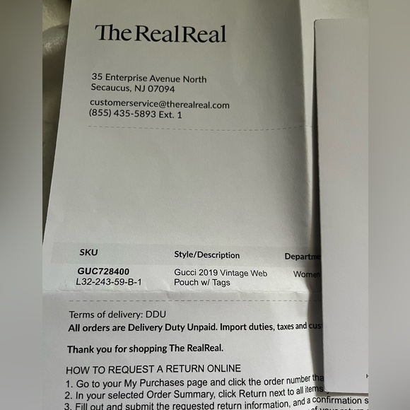 Authentic Vintage Gucci Web Pouch Clutch - Picture 8 of 9